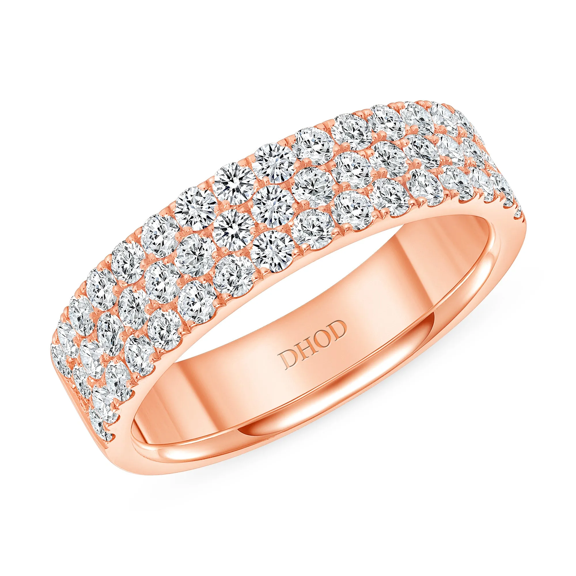 14K Gold Diamond Anna Band