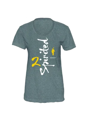 2 Spirited - Women's Fitted T-Shirt