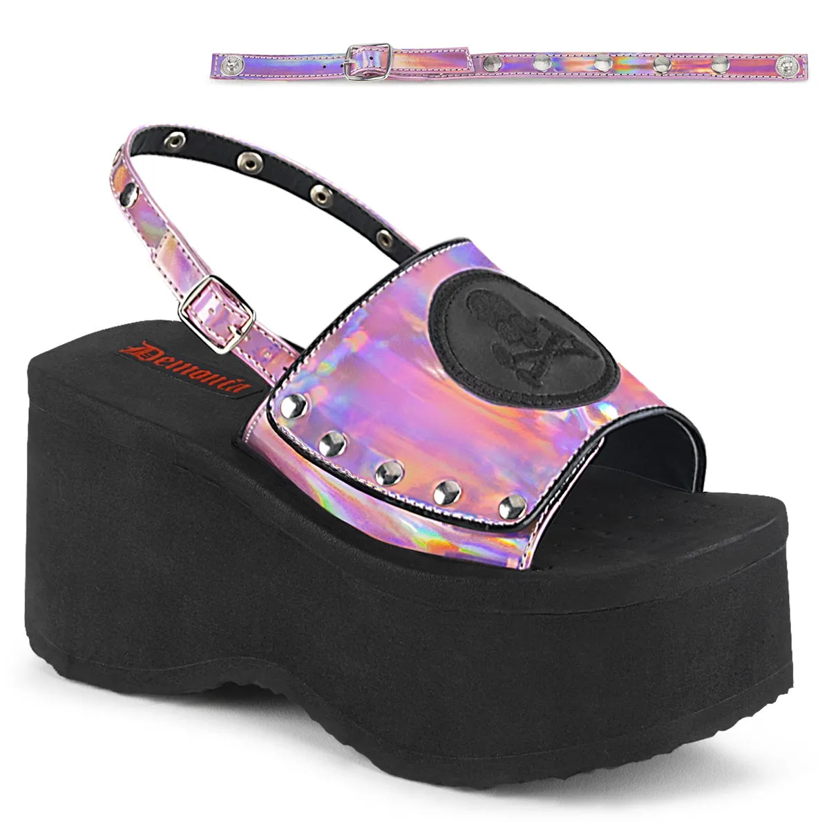 3 Inch Platform FUNN-32 Pink Hologram