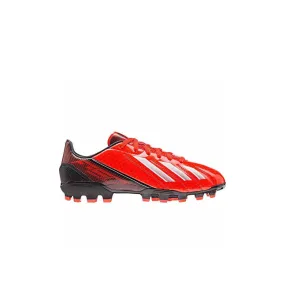 Adidas F10 TRX AG J Lace-Up Red Synthetic Kids Football Boots Q33866