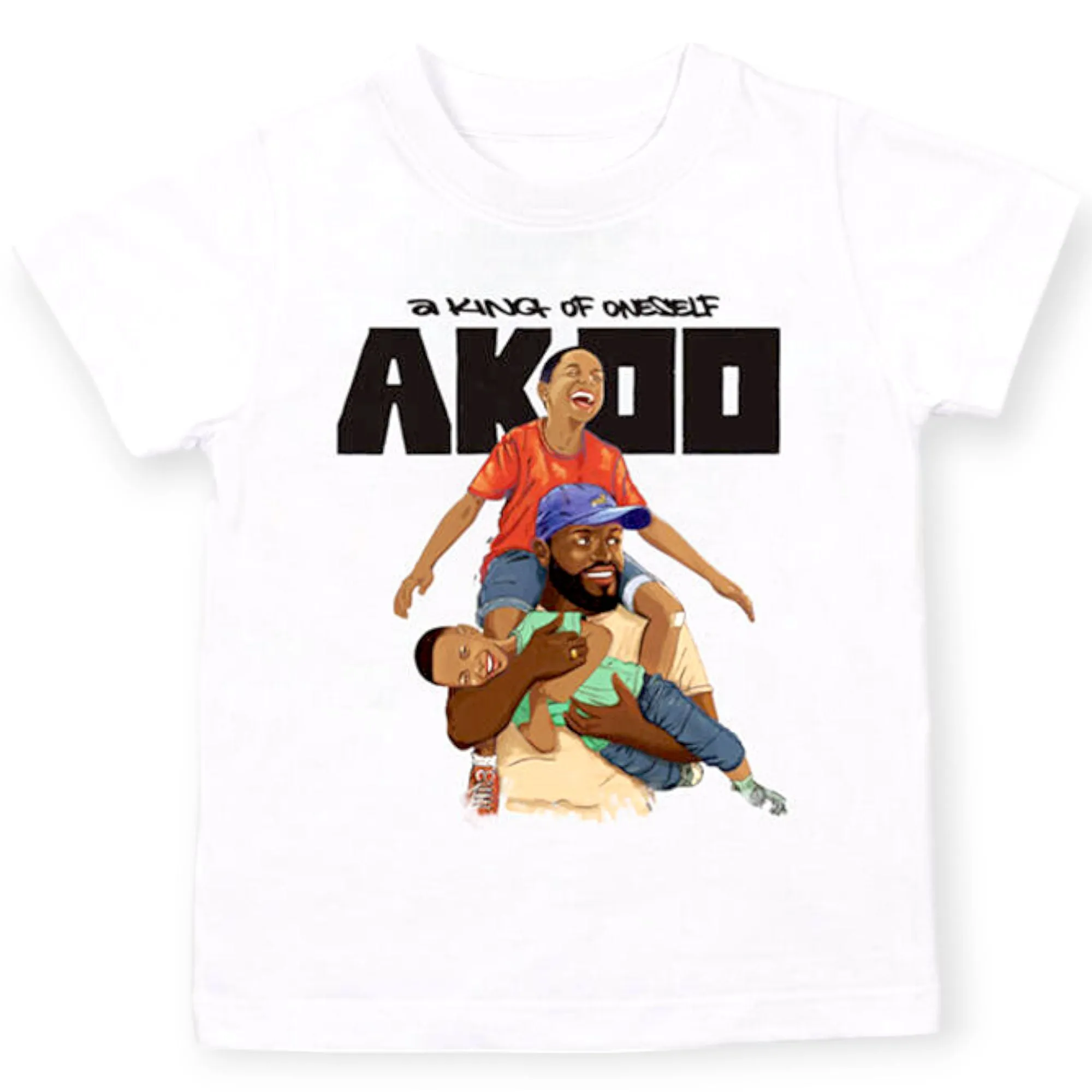 Akoo Boys Kid Park SS Tee(White)