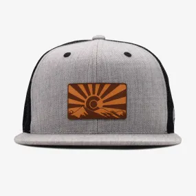 Aksels Laser Colorado Sunset Snapback Hat