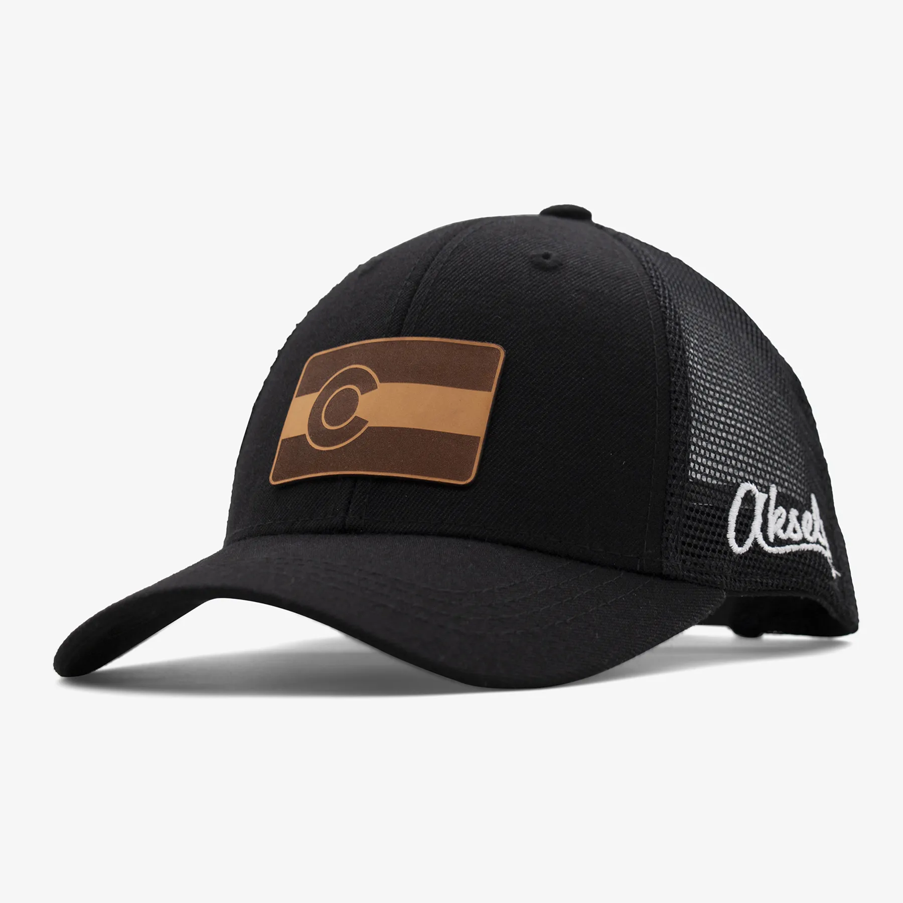 Aksels Laser Low Profile Colorado Flag Snapback Hat