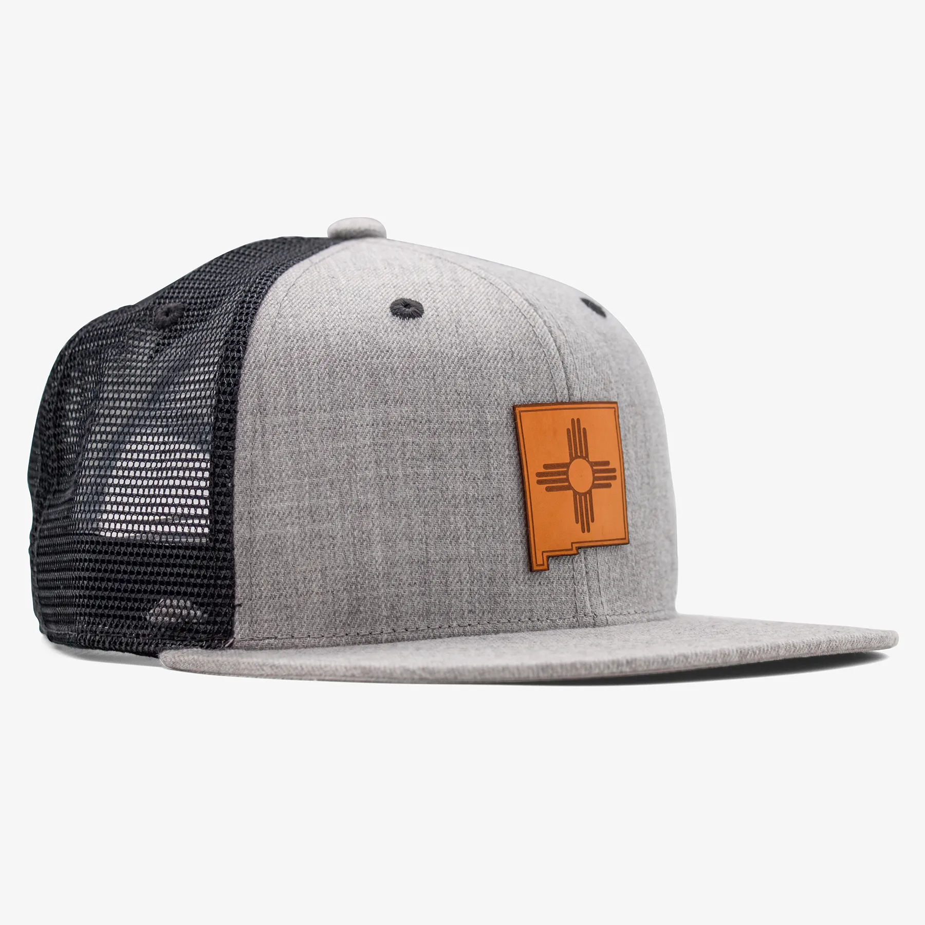 Aksels Laser New Mexico Outline Snapback Hat