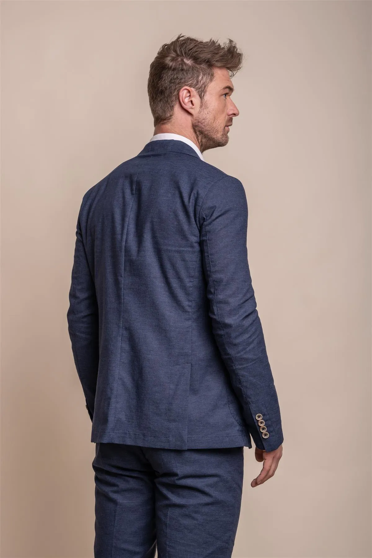 Alvari Navy Two Piece Suit