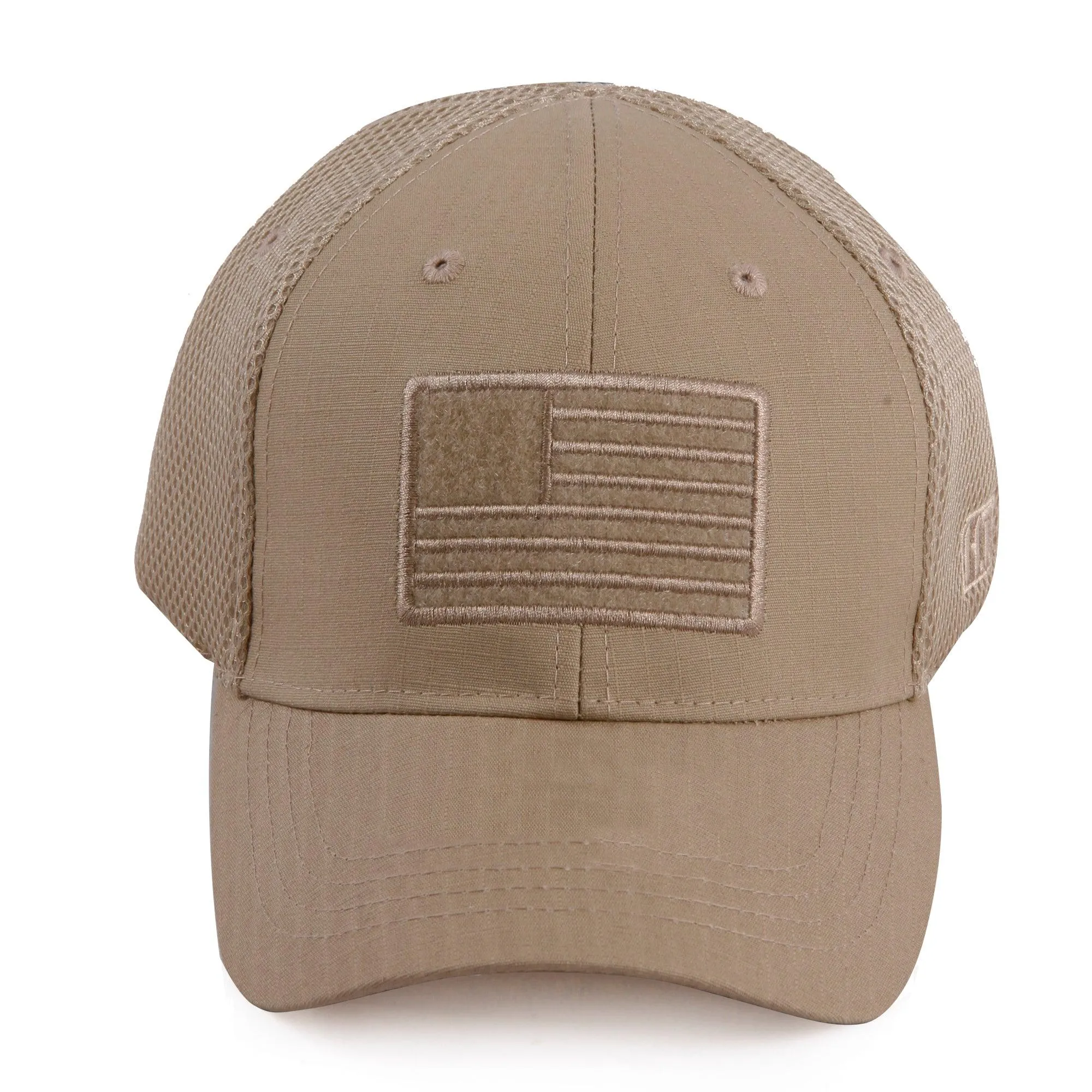 American Flag Velcro - Soft Mesh Hat