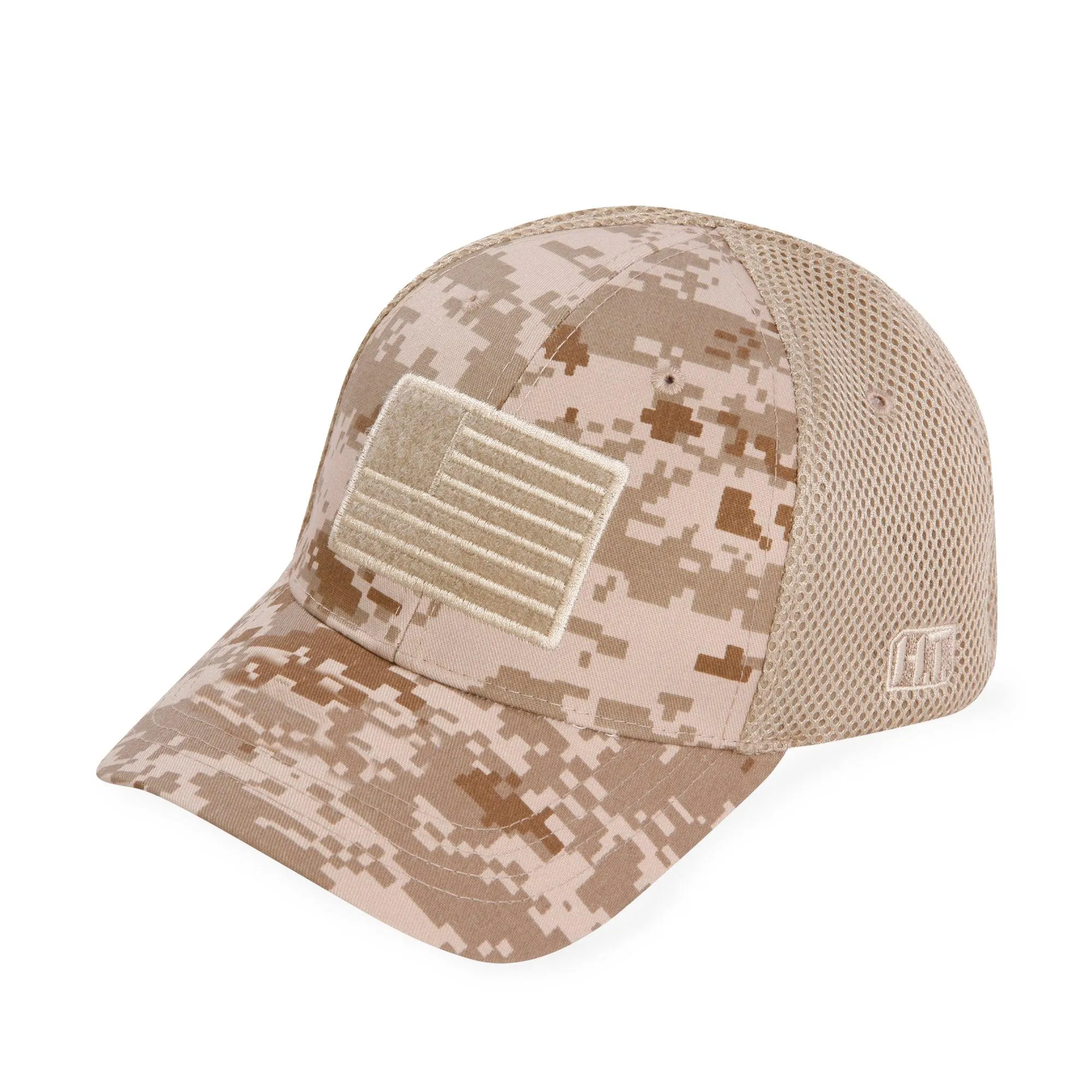 American Flag Velcro - Soft Mesh Hat