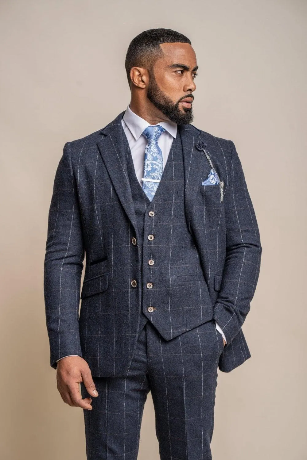 Angels Tweed Three Piece Suit