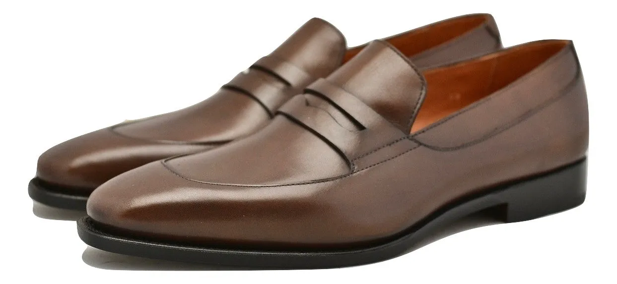 Apron loafer | dark brown box