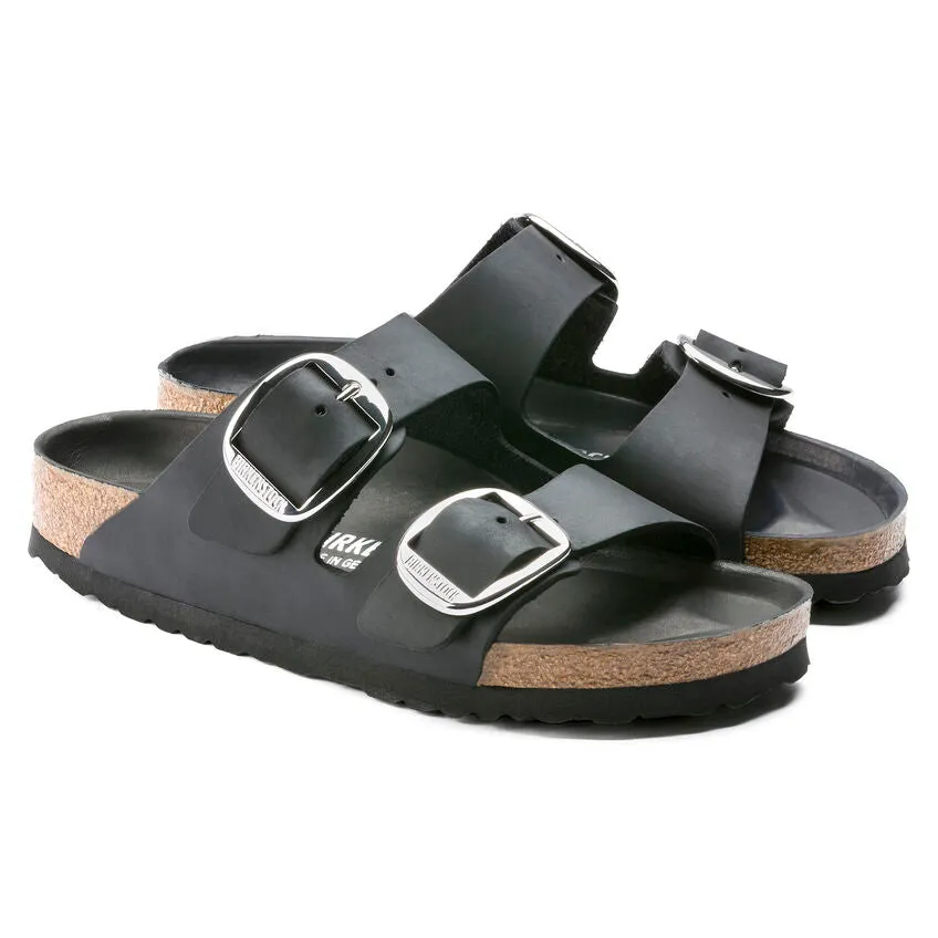 Birkenstock - Arizona Big Buckle Oiled Leather Black N 1011075