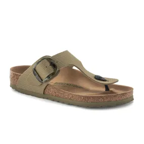 Birkenstock Gizeh Big Buckle Vegan Sandal (Women) - Faded Khaki