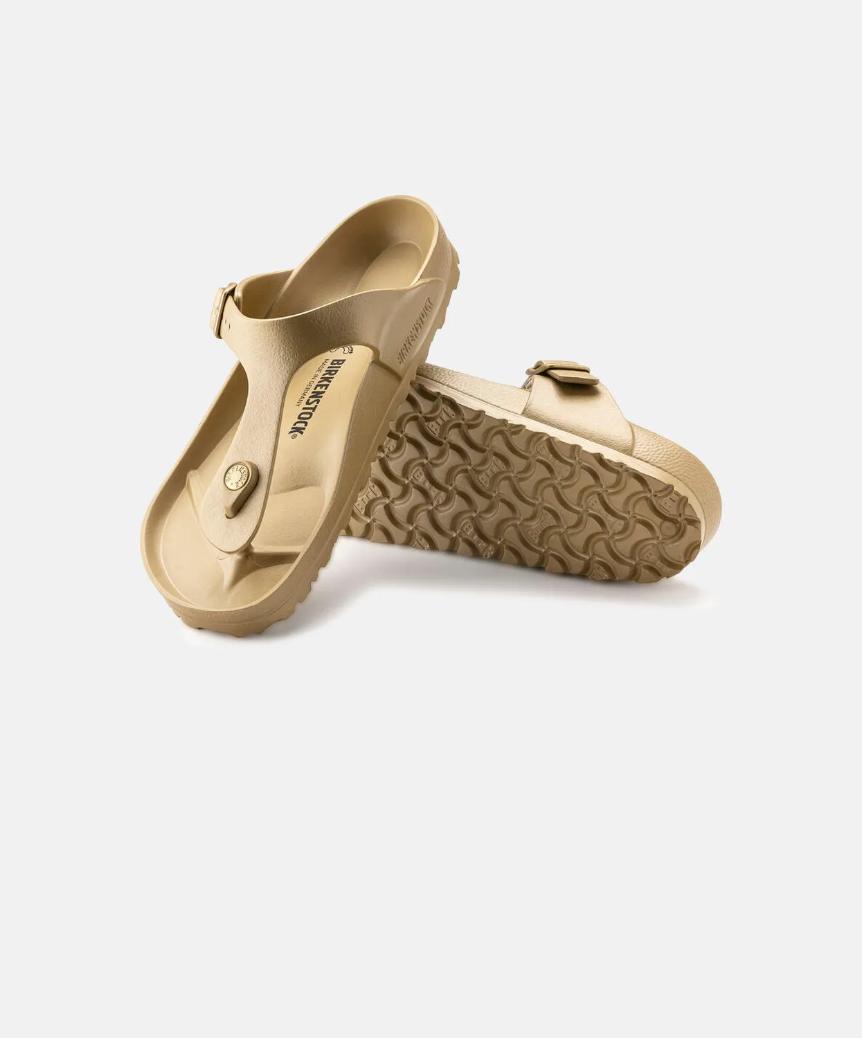 Birkenstock Gizeh EVA Glamour Gold Sandals