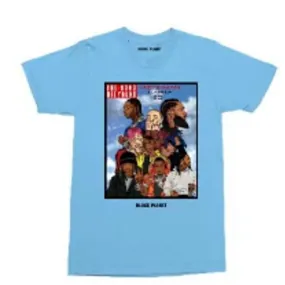 Black Planet Men All The Young Rappers Tee (Light Blue)