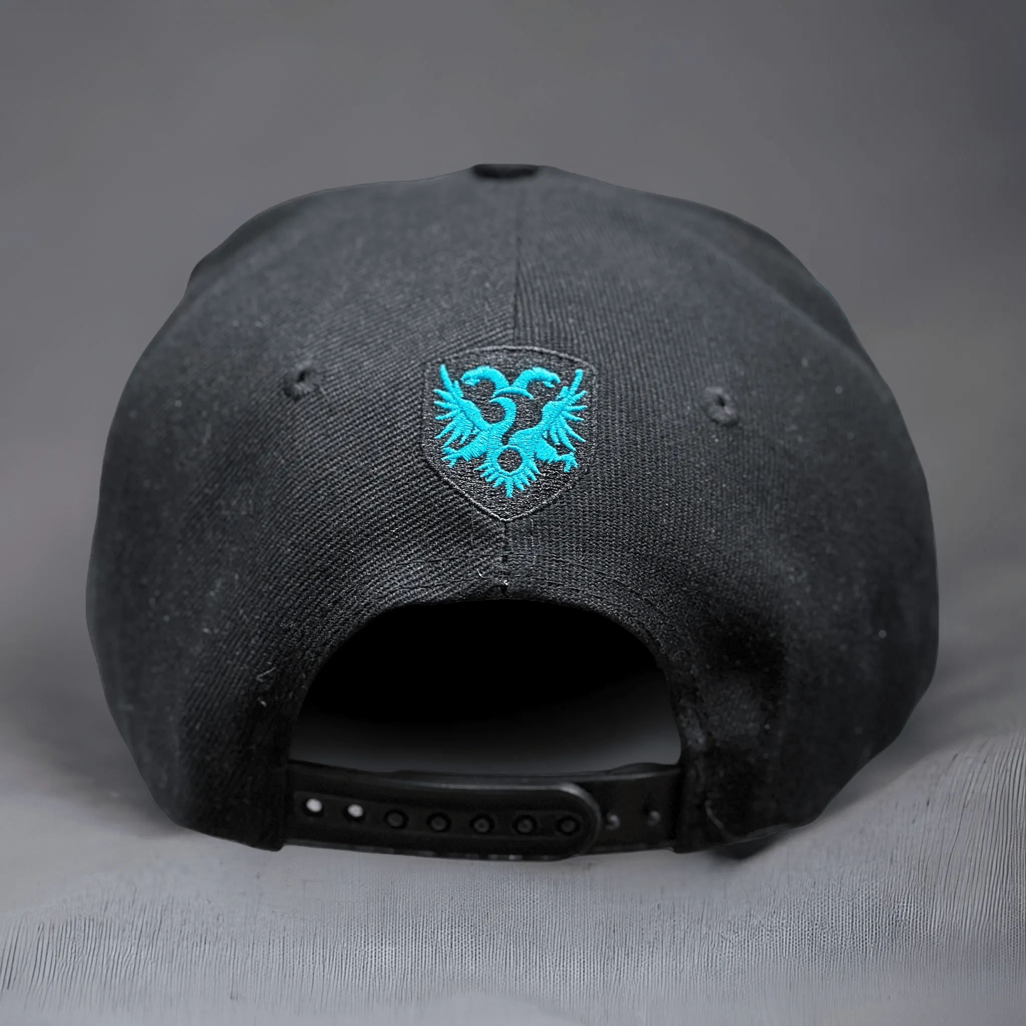 Blue Bohica Signature Flat Brim/Snap Back Hat