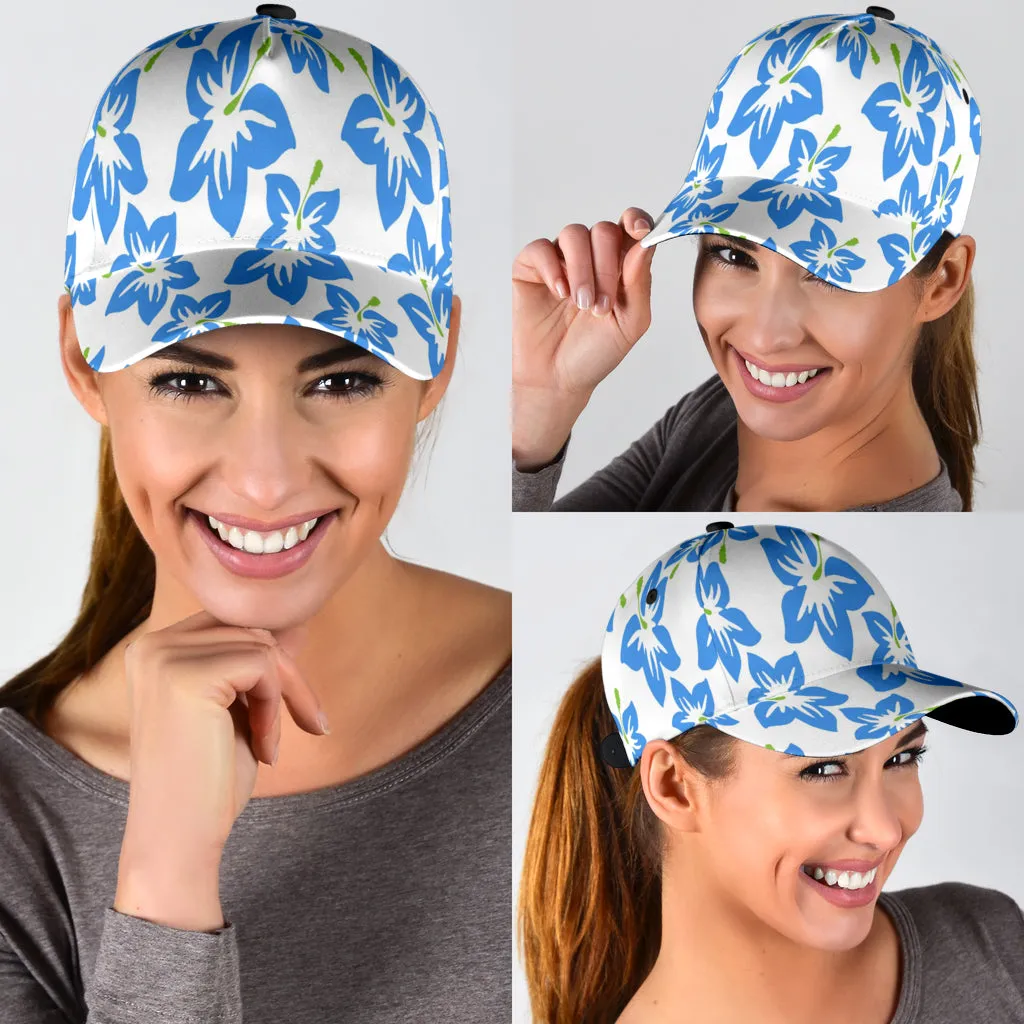 Blue Hibiscus Classic Cap