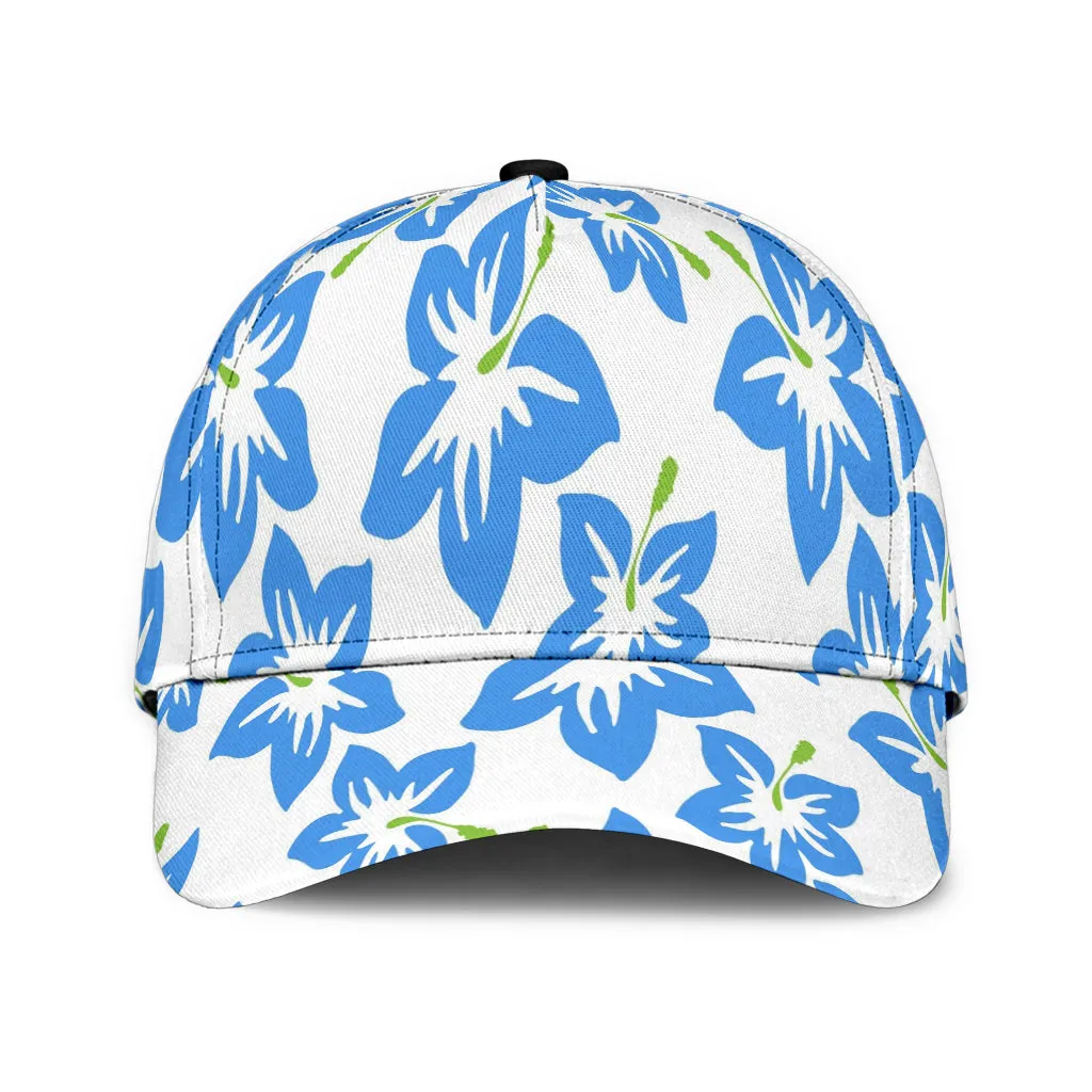 Blue Hibiscus Classic Cap