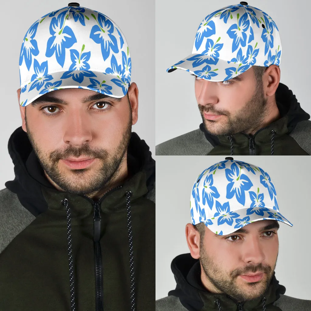 Blue Hibiscus Classic Cap