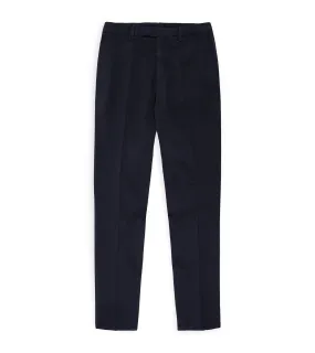 Boglioli Superlight Cotton K Suit Trousers: Navy