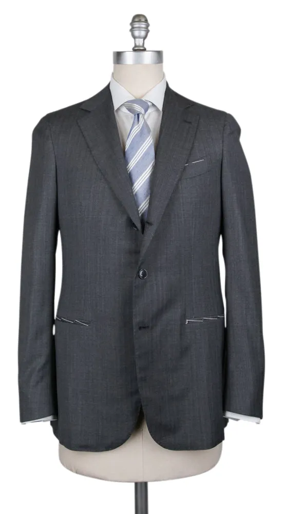 Borrelli Charcoal Gray Suit