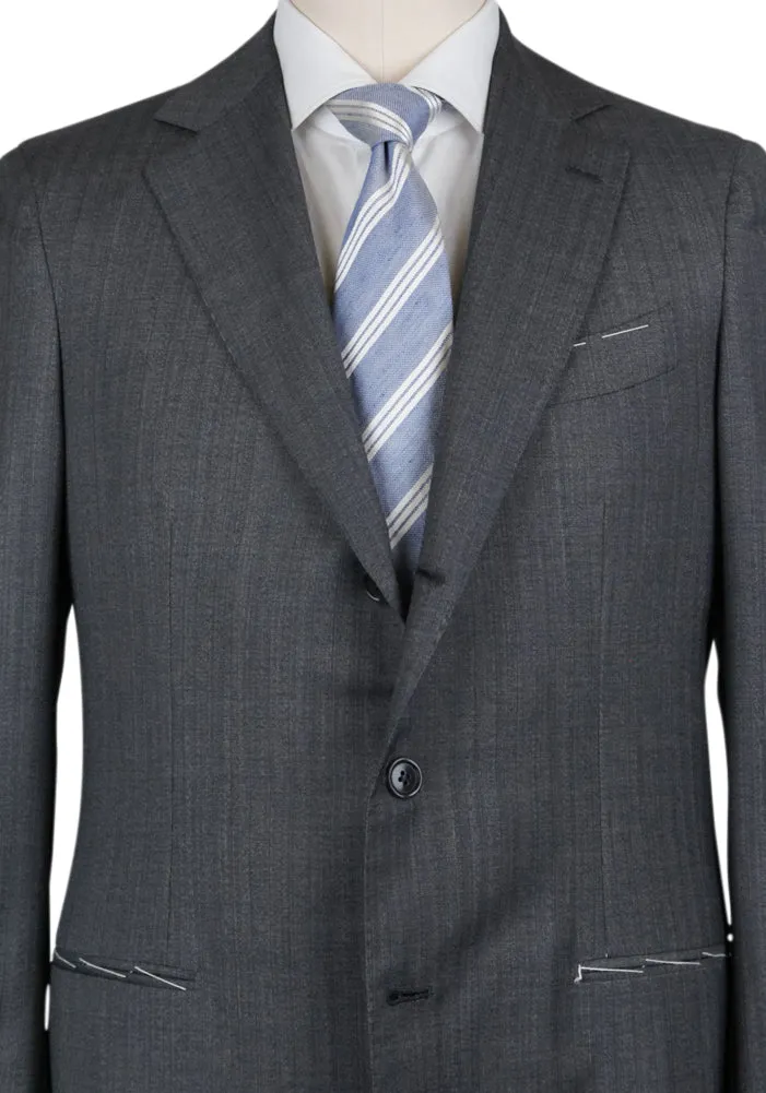 Borrelli Charcoal Gray Suit