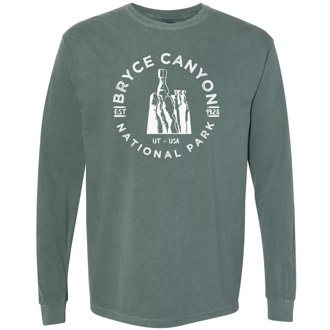 Bryce Canyon National Park Comfort Colors Long Sleeve T Shirt