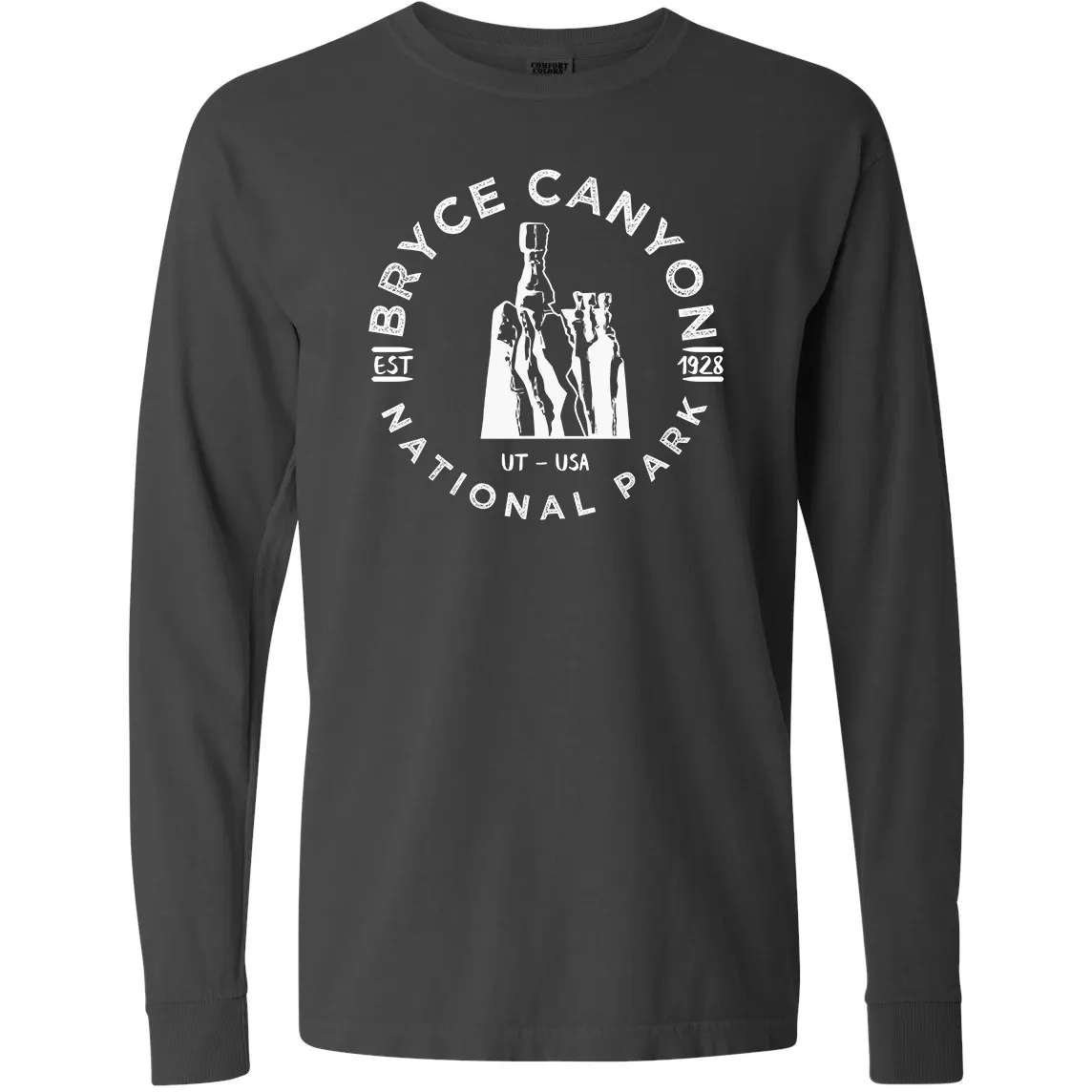 Bryce Canyon National Park Comfort Colors Long Sleeve T Shirt