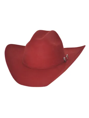 Bullhide KINGMAN 4X 0550R Western Felt Hat Red