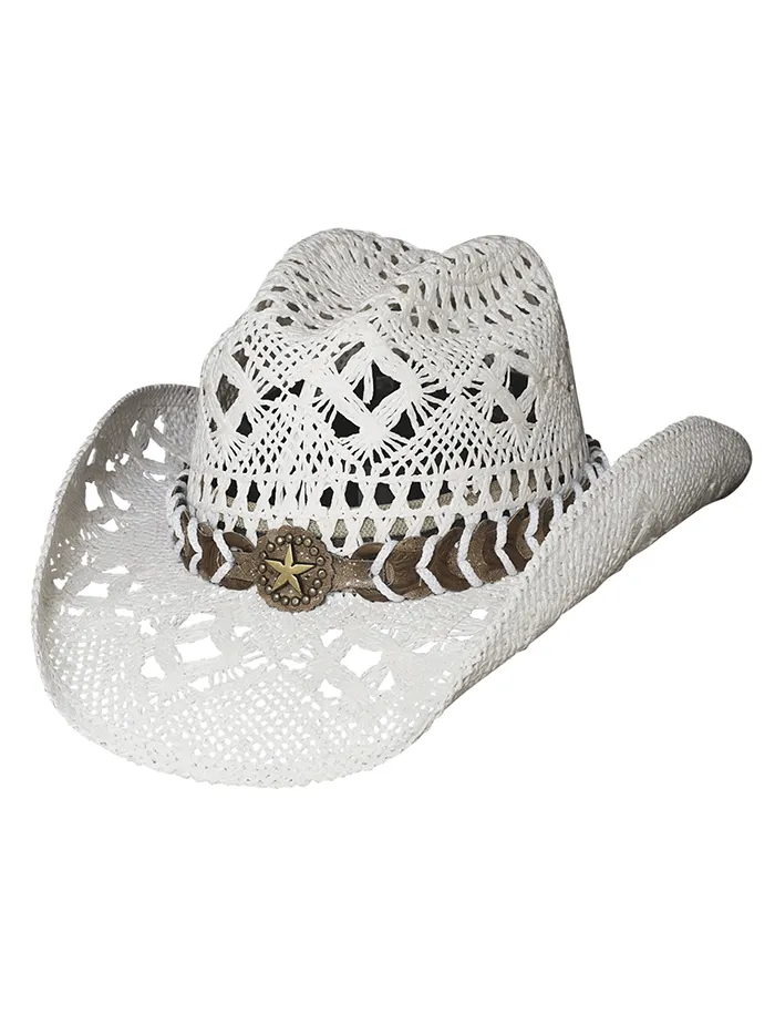 Bullhide NAUGHTY GIRL 2649W Western Straw Hat White