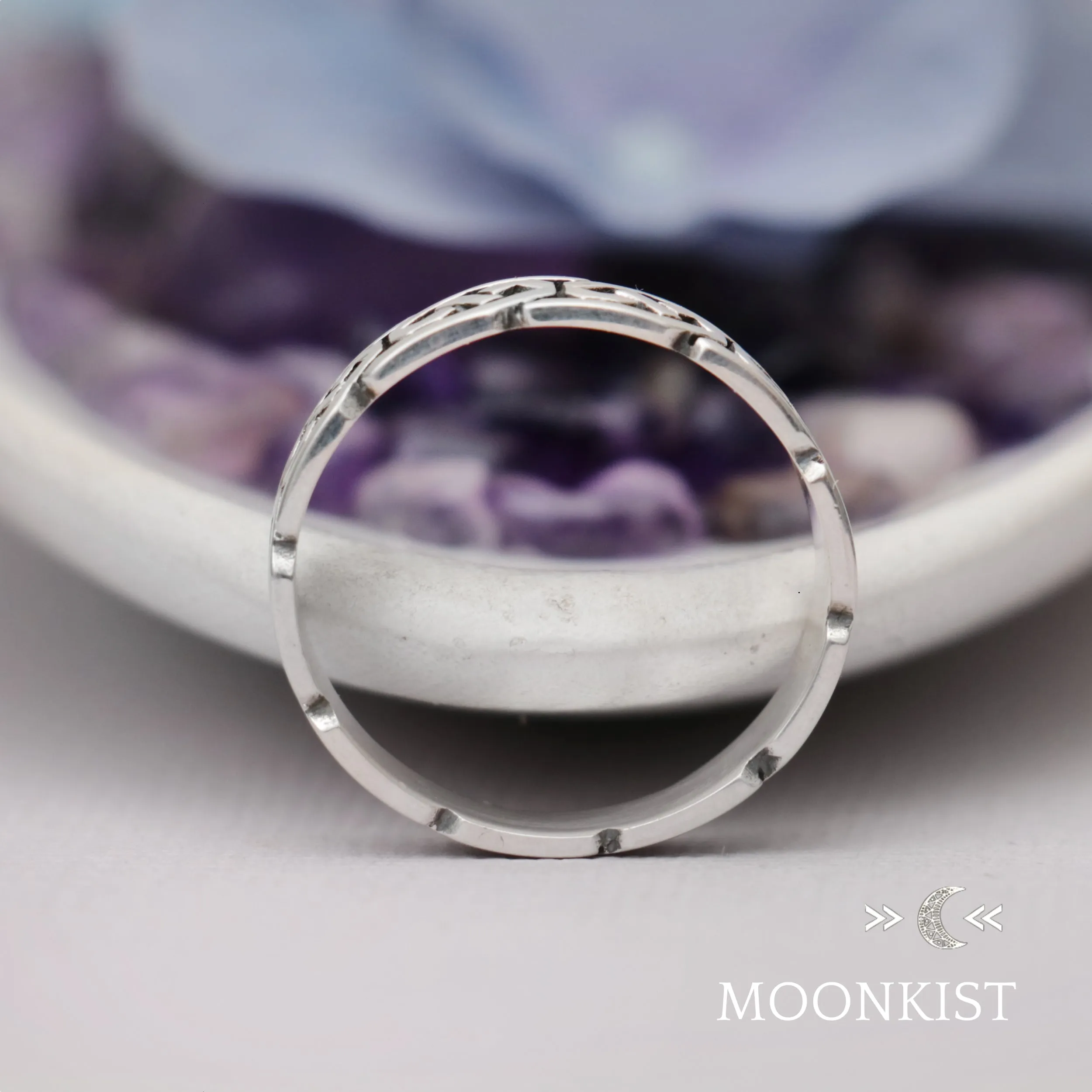 Celtic Love Knot Wedding Band | Moonkist Designs