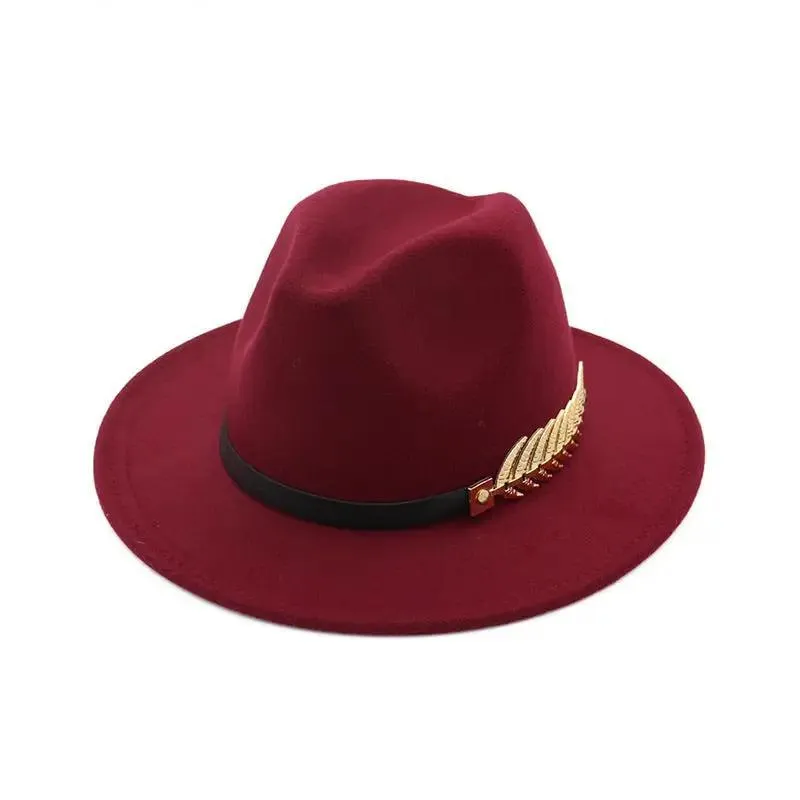 Classic Wool Fedora Jazz Hat