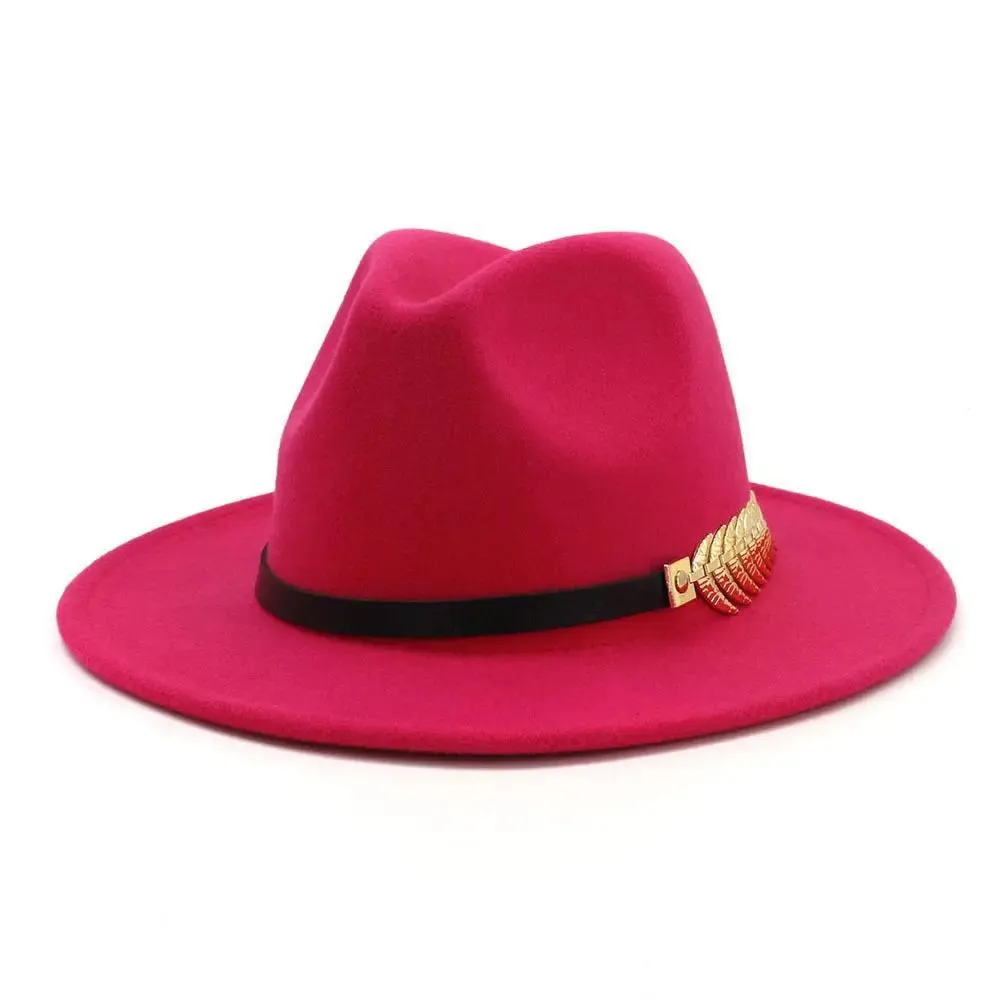 Classic Wool Fedora Jazz Hat