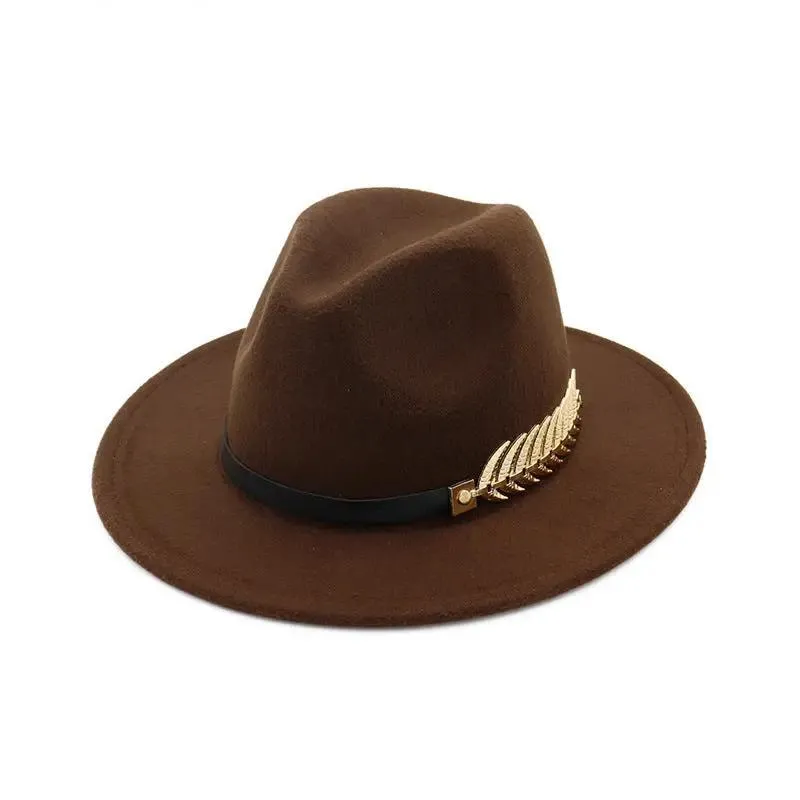 Classic Wool Fedora Jazz Hat