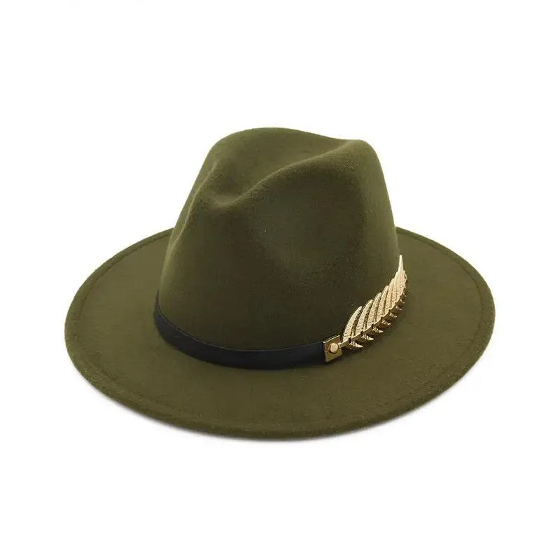 Classic Wool Fedora Jazz Hat