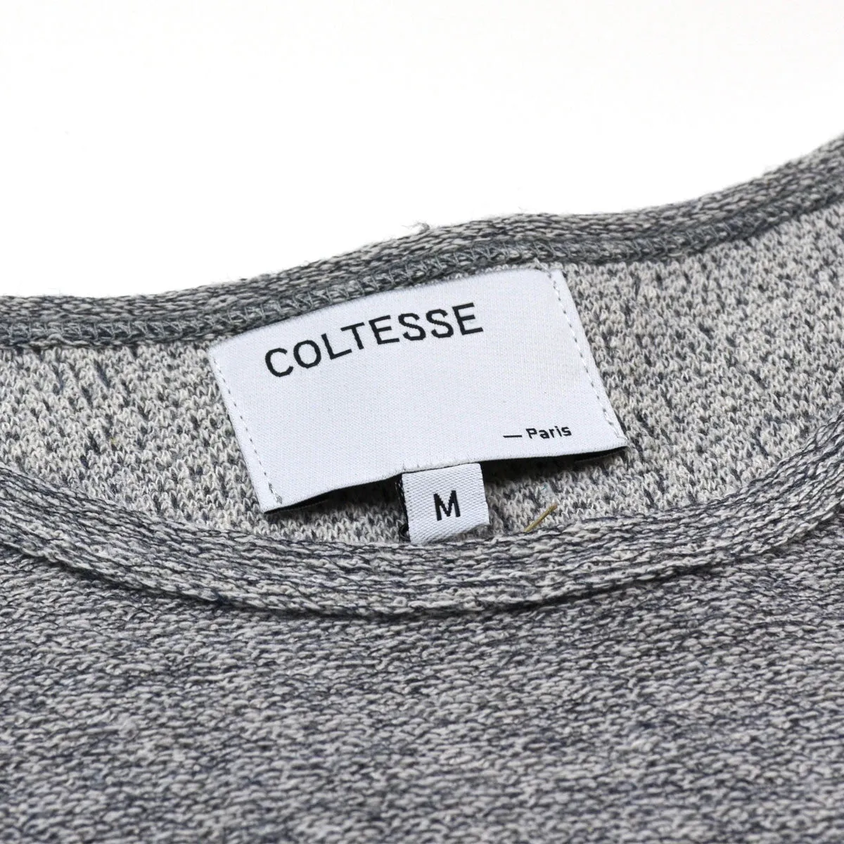 Coltesse - Izanami Cotton Linen T-shirt - Heather Grey 2