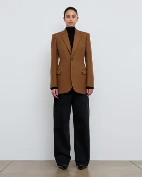 CONTOUR BLAZER / BROWN