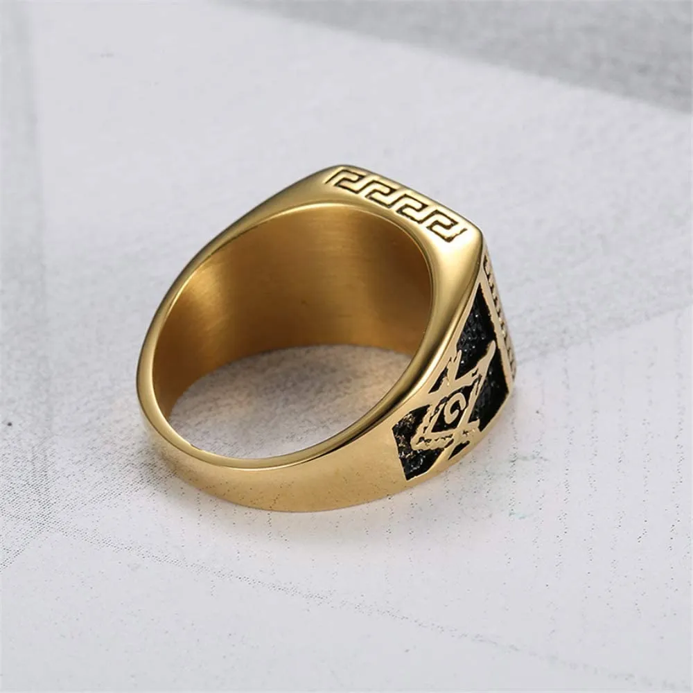 Unique Style Silver Plated Alloy Party Ring for Men