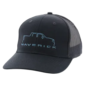 Ford Maverick Truck Silhouette Snapback Hat