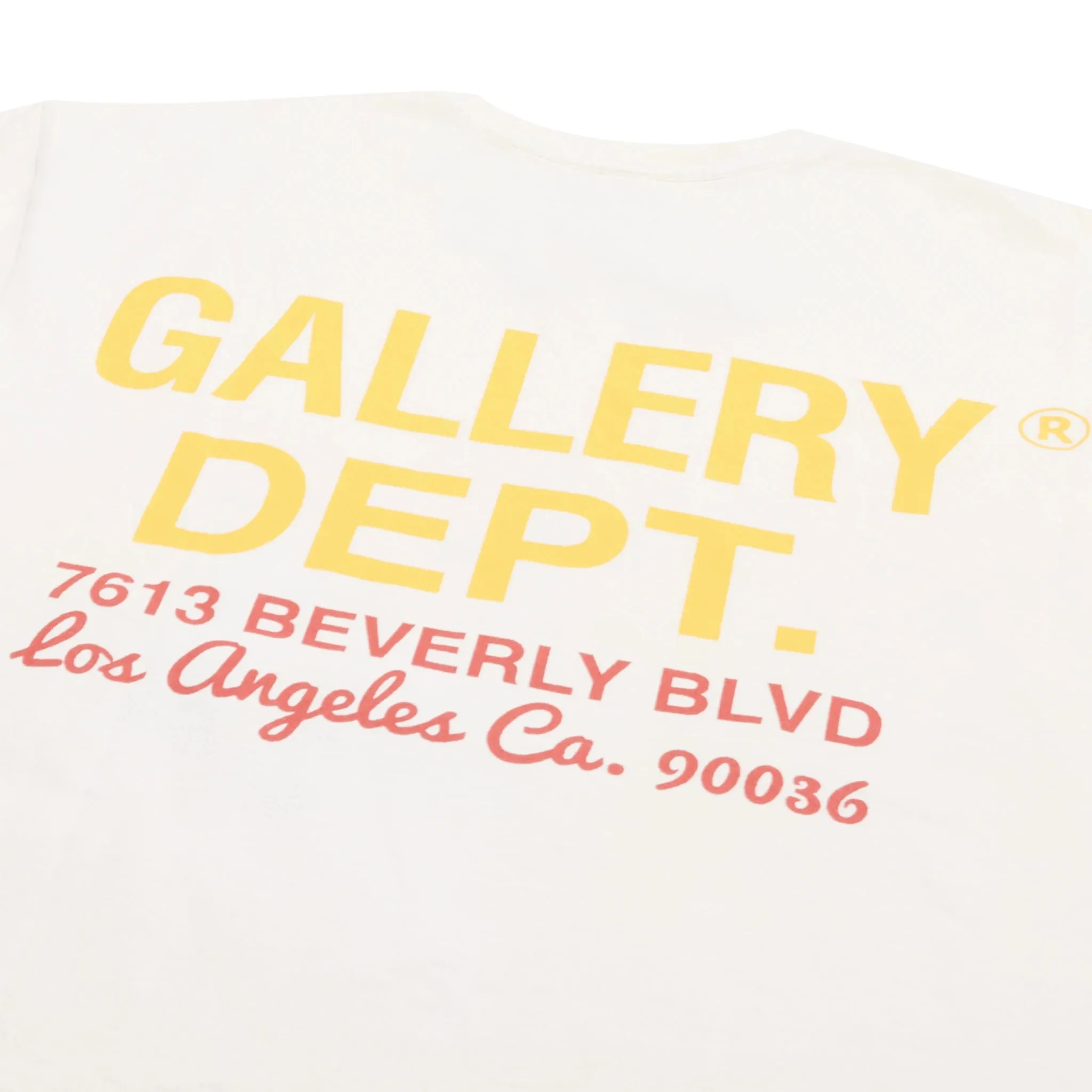 Gallery Dept. Ebay Cream T Shirt