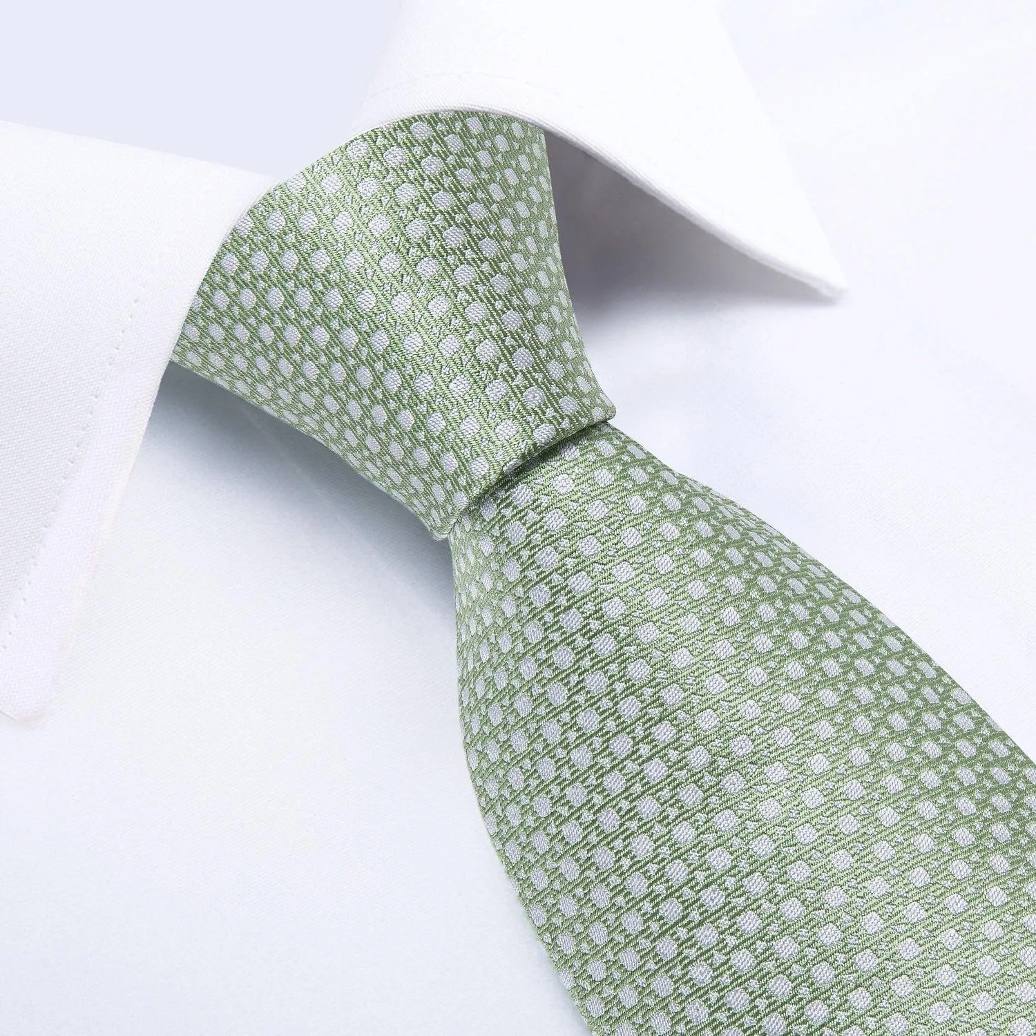 Green Luxury Necktie Set