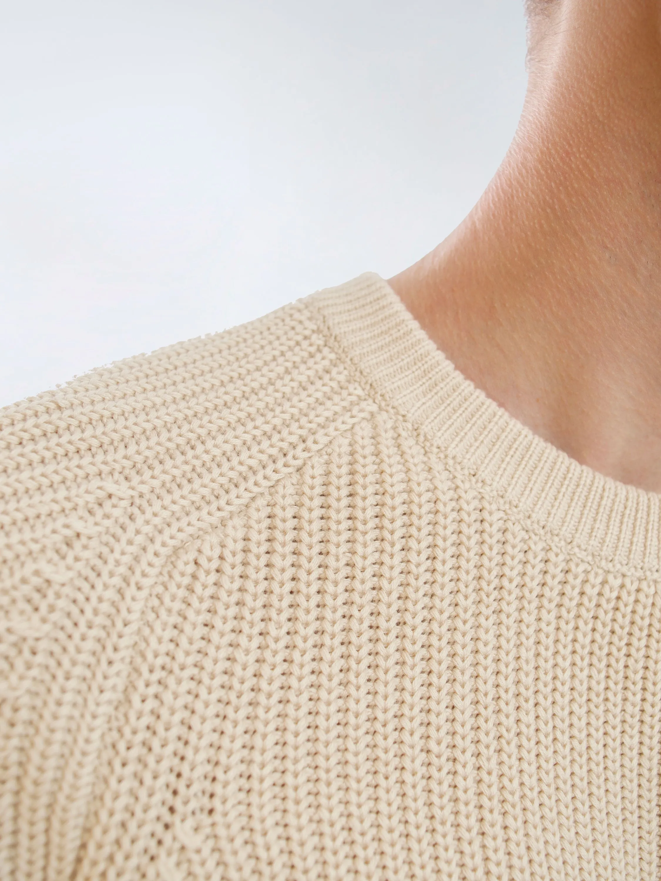 Heavy knit jumper