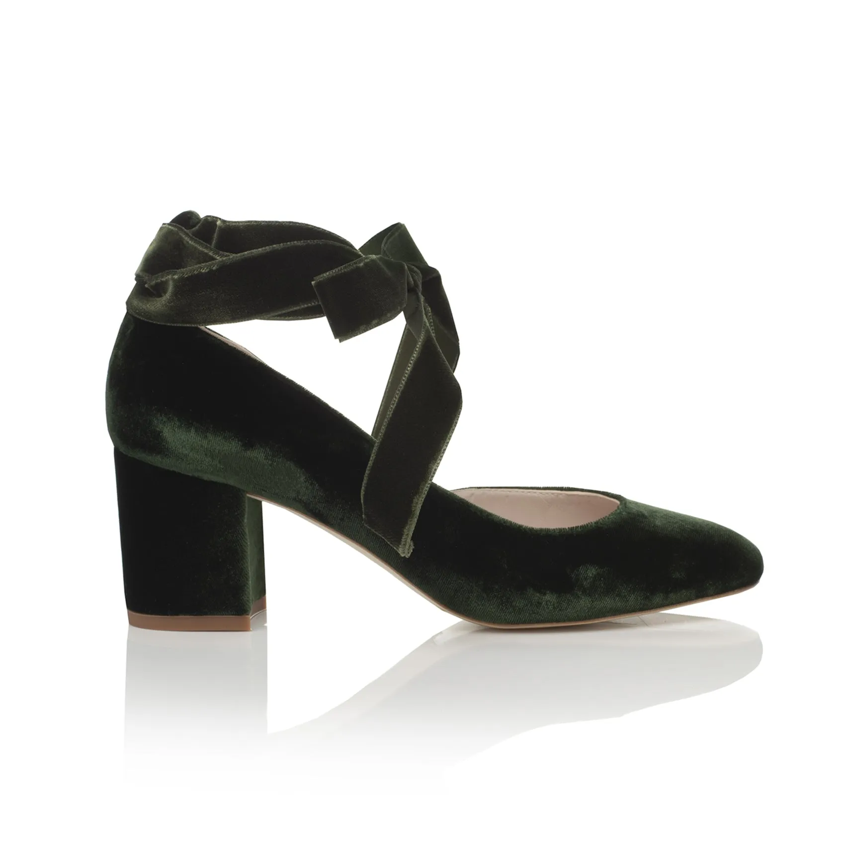 Hetty Mid Forest Green Wide