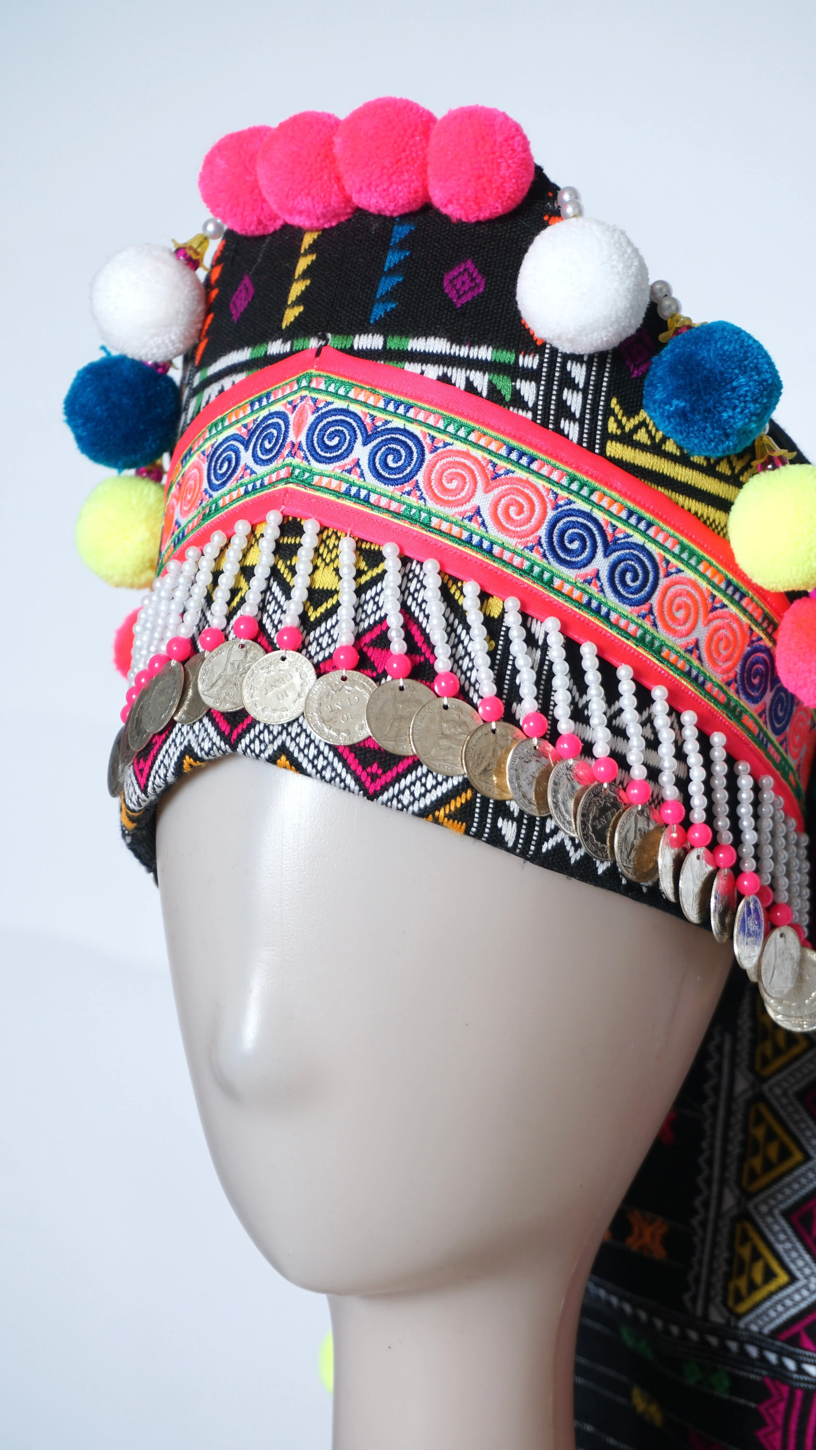 *Hmong Txaij Hat (23"-24")