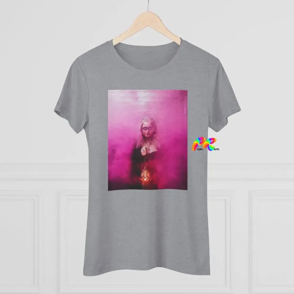 Hot Pink Witch Women's Triblend T-Shirt