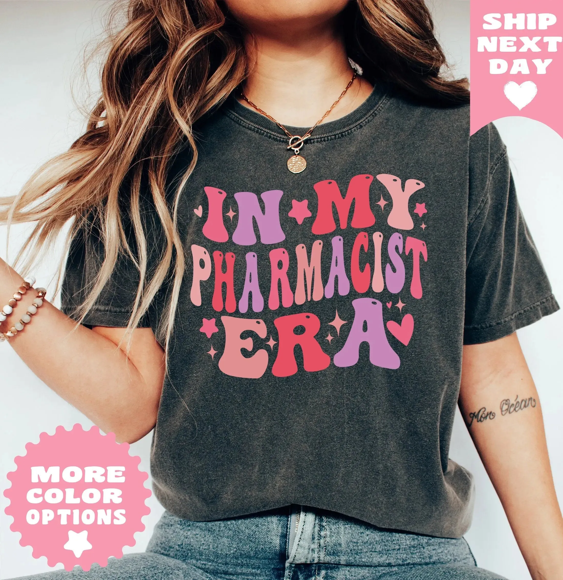 In My Pharmacist Era Shirt, Pharmacist Gift, Pharmacist Shirt, Funny Pharmacist Gift for Her Him, Graduation Gift for Pharmacology Student