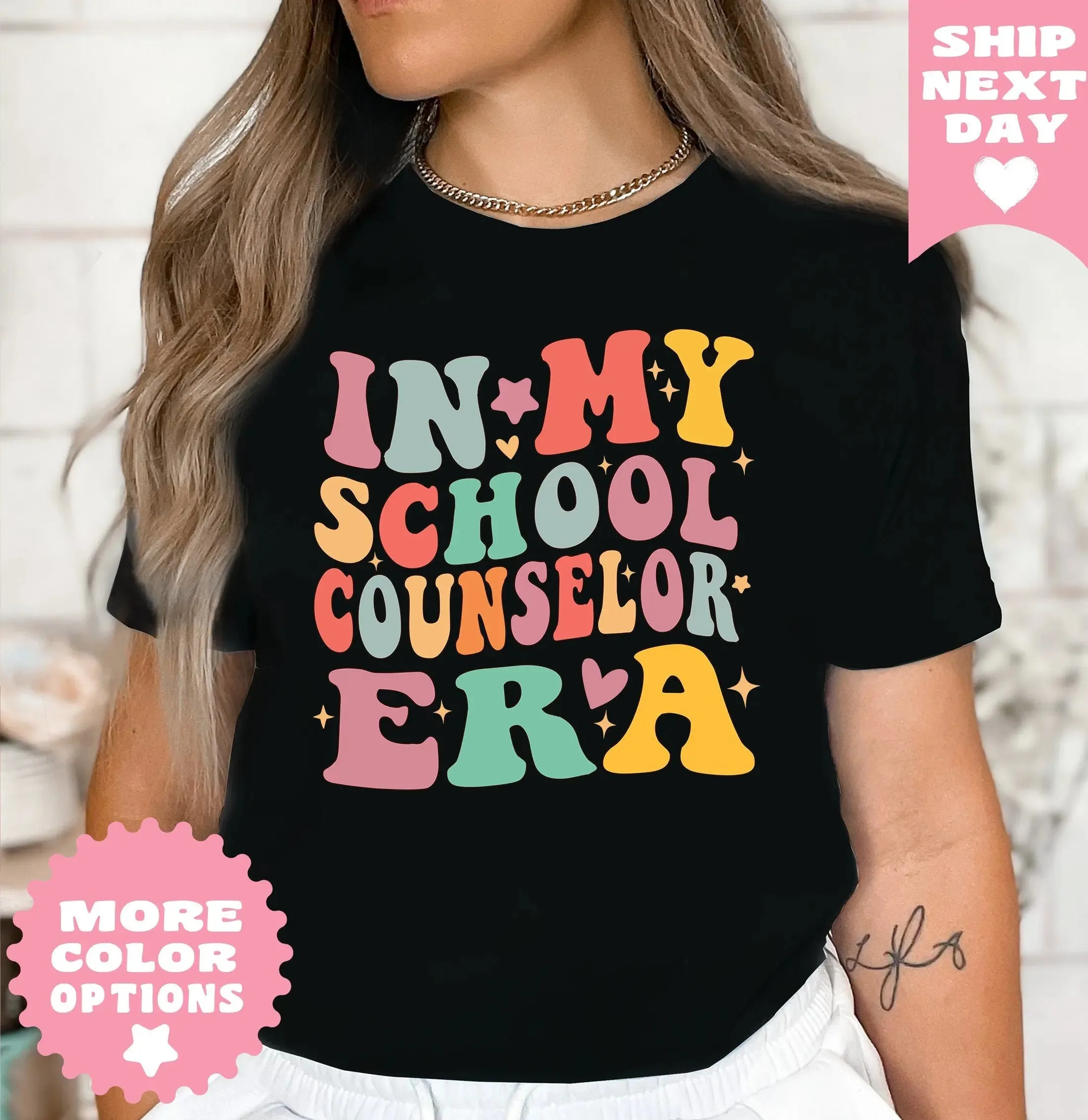 In My School Counselor Era Shirt, Retro School Counselor Shirt, School Counselor Gift, Guidance Counselor Tee, School Psychologist T-Shirt