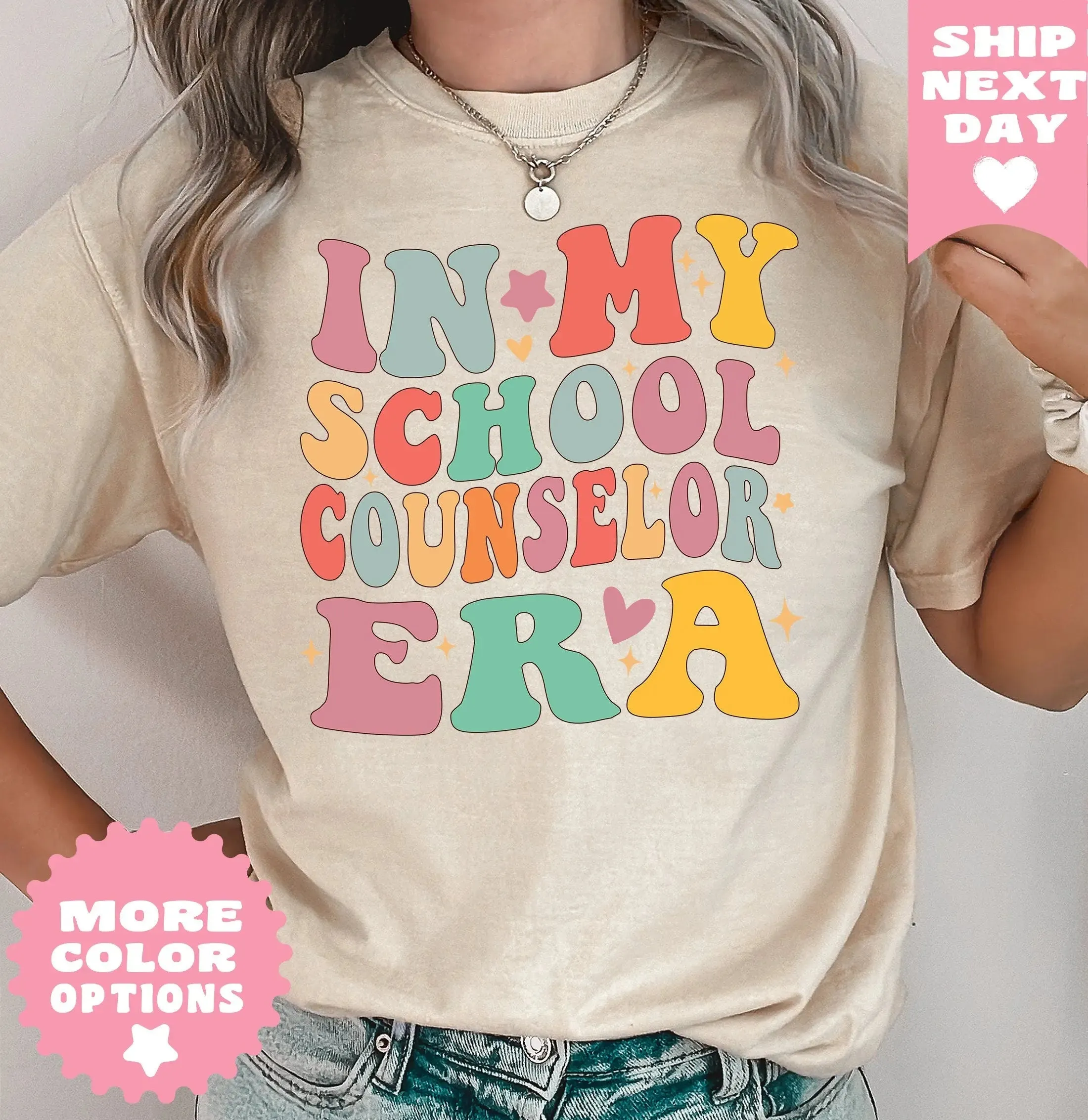 In My School Counselor Era Shirt, Retro School Counselor Shirt, School Counselor Gift, Guidance Counselor Tee, School Psychologist T-Shirt