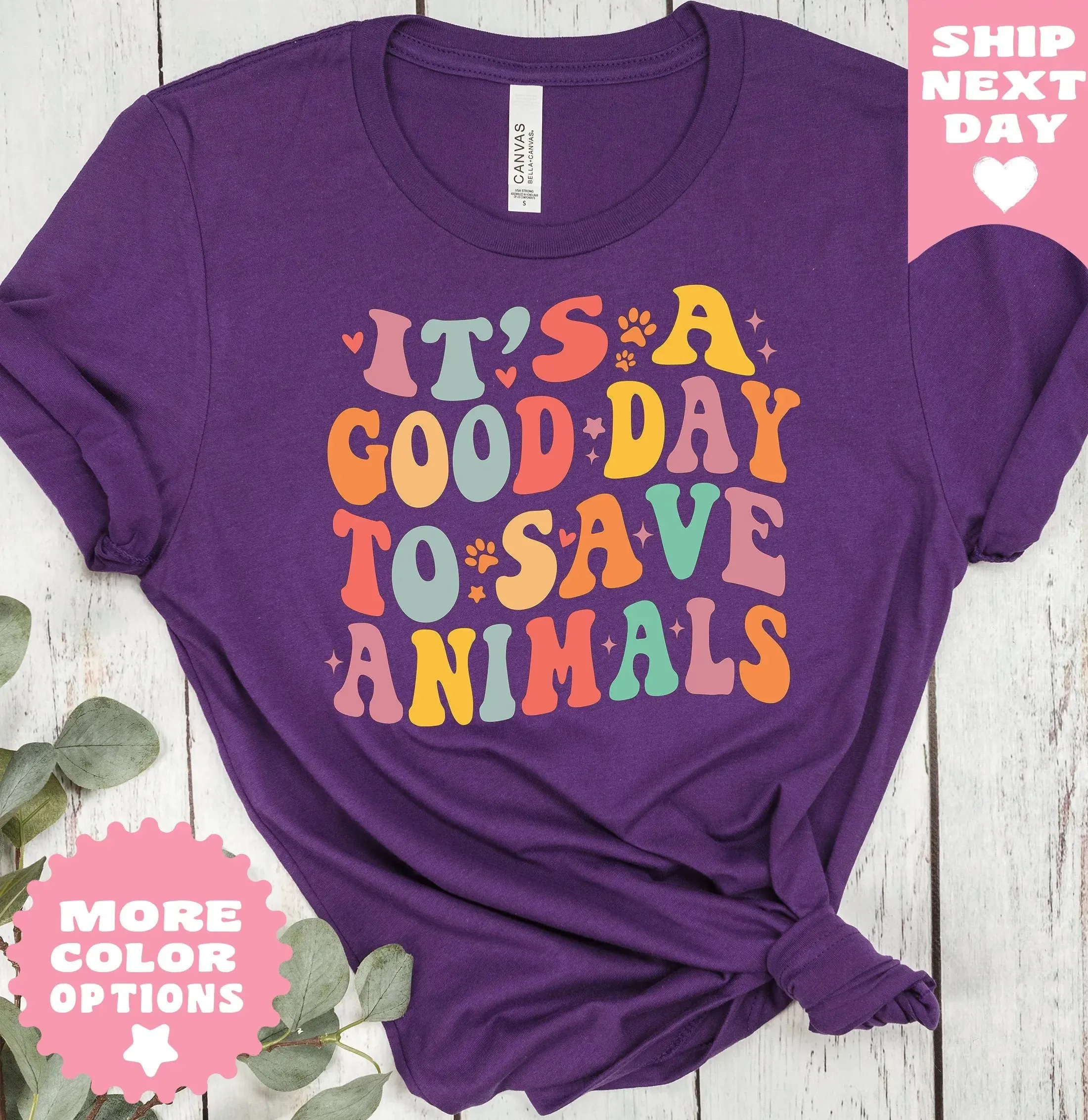 It’s A Good Day To Save Animals T Shirt, Vet Tech Shirt, Vet School Gifts, Graduation Gift For Vet School Student,Veterinary Gift ,Dog Lover