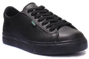 Kickers Tovni Lacer Leather In Black in Adults UK Size 6.5 - 12