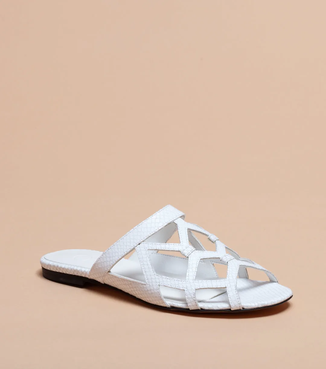 Leela Sandals in White