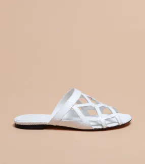 Leela Sandals in White